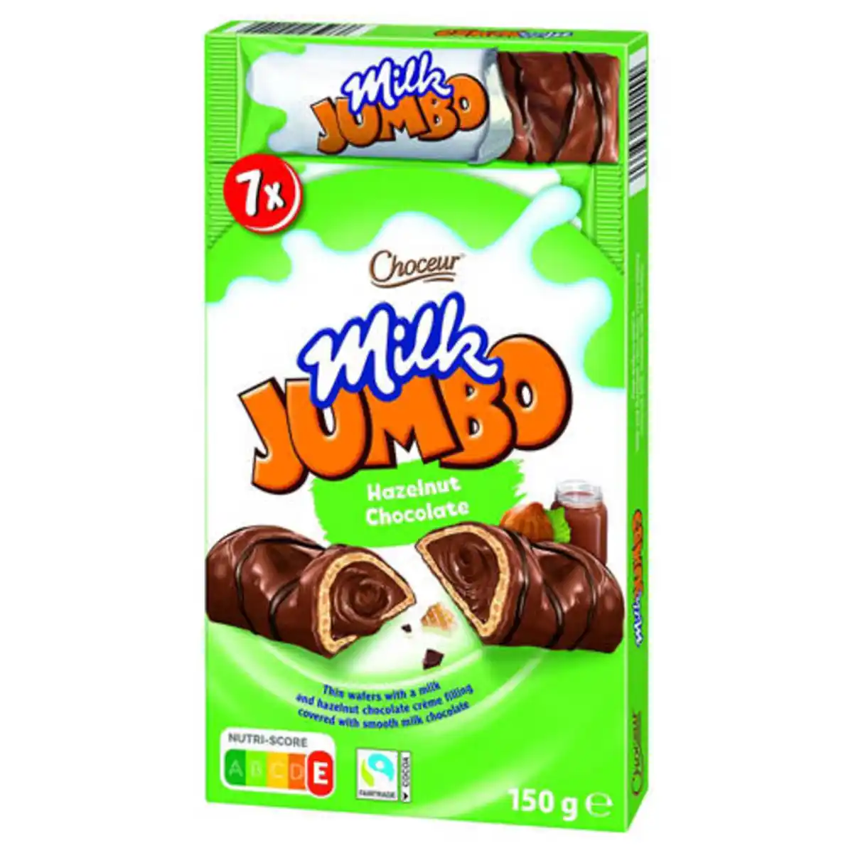 Bild 1 von CHOCEUR Milk Jumbo 150 g, Nuss-Nugatcreme