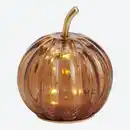 Bild 2 von LED-Kürbis aus Glas, Ø ca. 11 cm