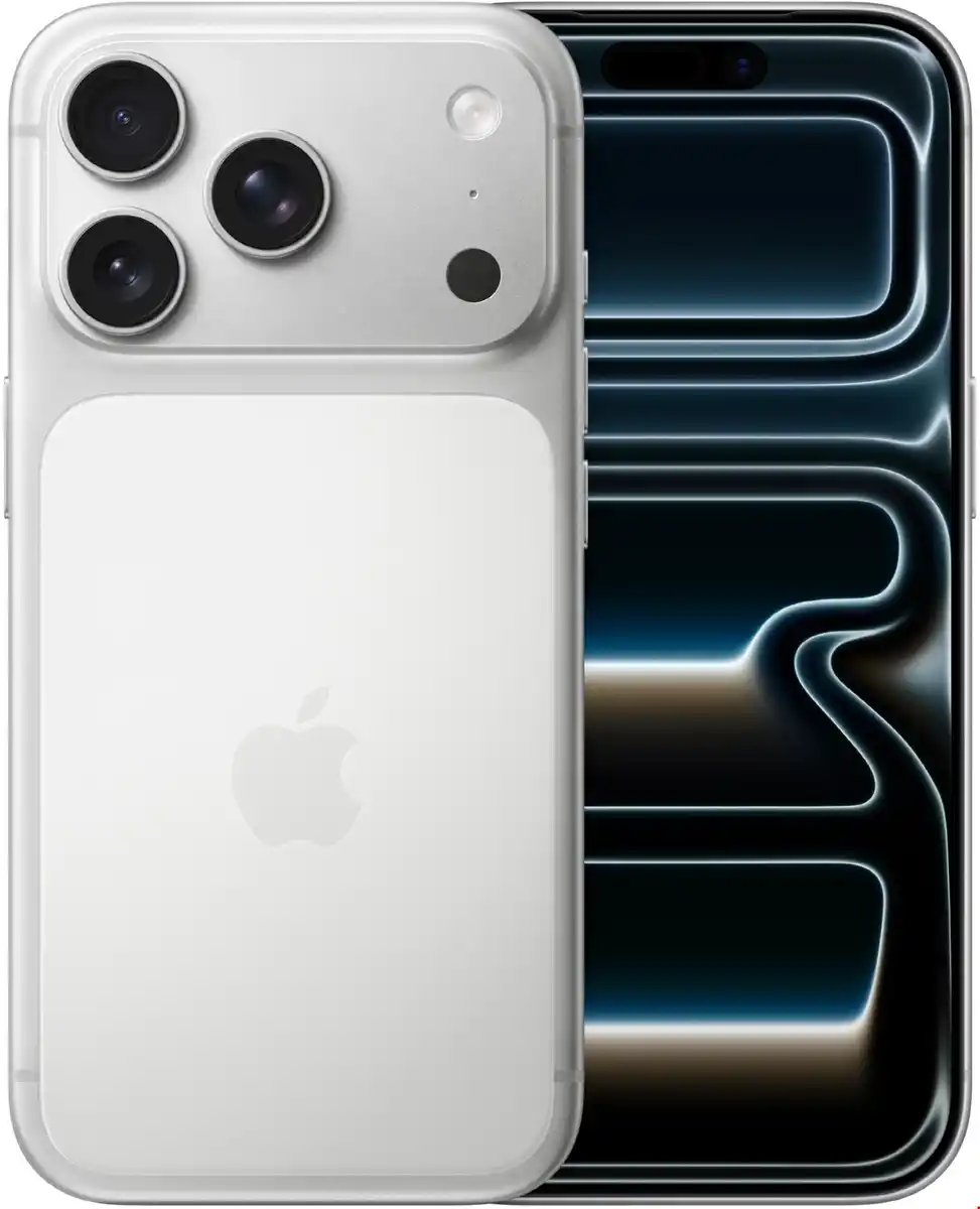 Bild 1 von iPhone 17 Pro Max (256GB) silber, 48 MP Kamera, 6,9 Zoll Display, 53 Std. Akku, 5G, iOS