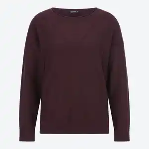 Damen-Pullover mit Karostrickmuster