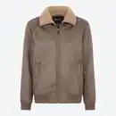 Bild 3 von Herren-Bomberjacke mit Teddy-Kragen