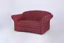 Bild 3 von Better Home 2-Sitzer Sofa Loretta, ca. 153 x 83 x 85 cm - Rot Kariert