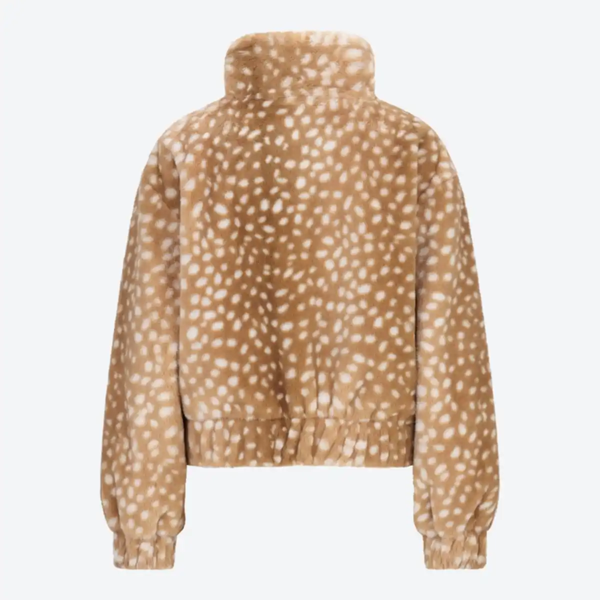 Bild 4 von Damen-Kunstpelz-Jacke mit Stehkragen