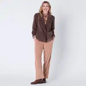 Damen-Kordhose mit Eingriffstaschen