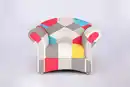 Bild 1 von Better Home Polstersessel Loretta, ca. 110 x 84 x 84 cm – Bunt