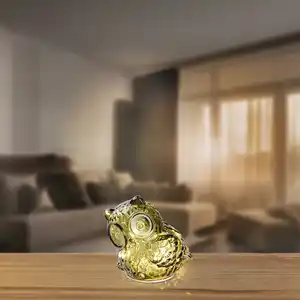 LED-Glaseule mit Timerfunktion, Höhe ca. 12 cm