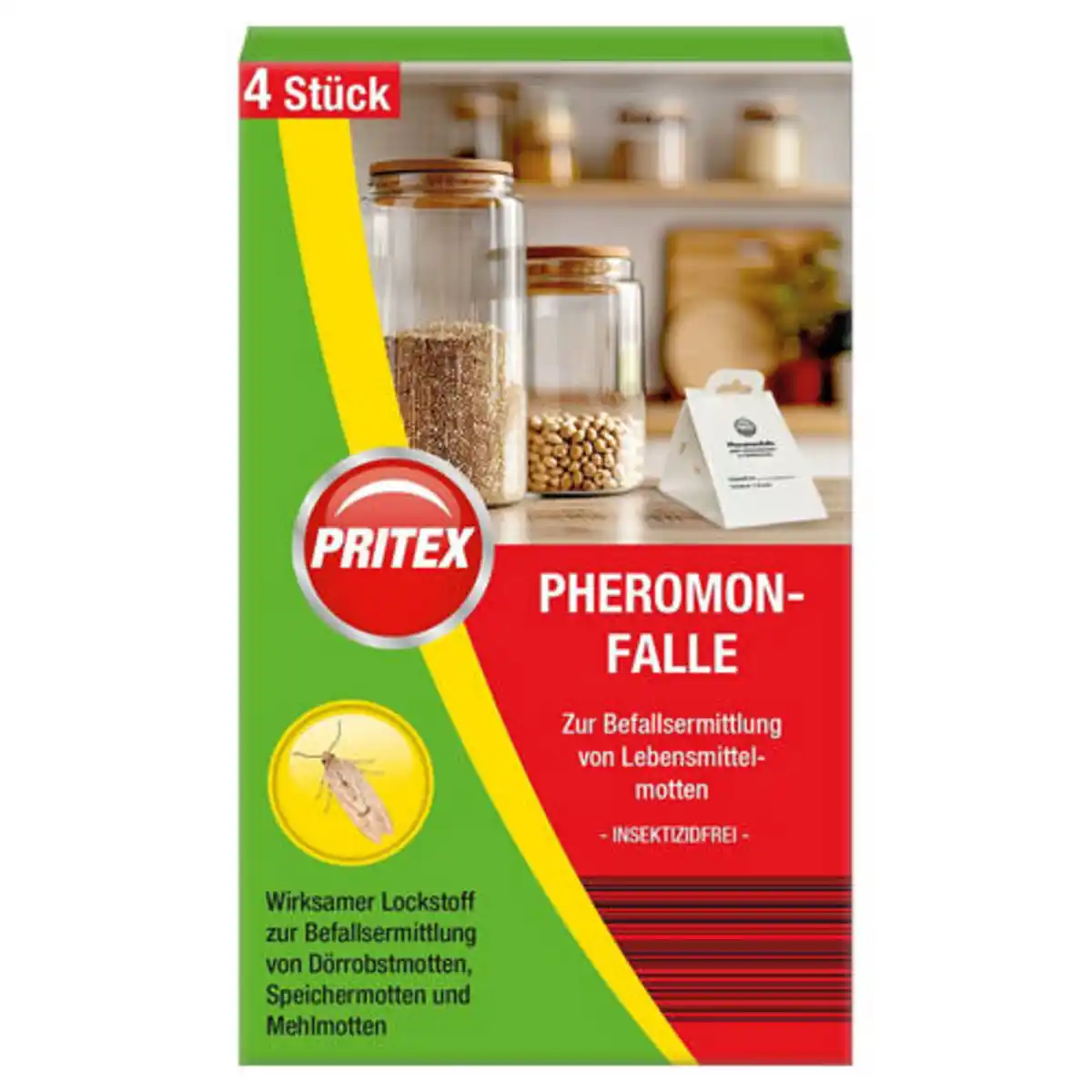 Bild 1 von PRITEX Pheromonfalle gegen Lebensmittelmotten