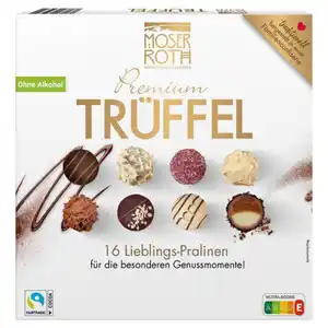MOSER ROTH Schokoladen Trüffel Pralinen 200 g, Herbst ohne Alkohol