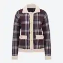 Bild 3 von Damen-Strickjacke mit Kunstfell-Details