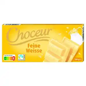 CHOCEUR Schokolade 200 g, Feine Weiße