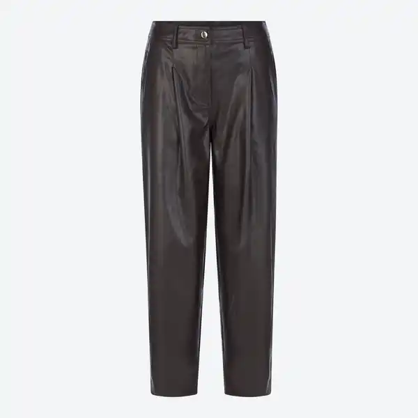 Bild 3 von Damen-Hose aus Kunstleder im Barrel-Look
