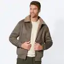 Bild 1 von Herren-Bomberjacke mit Teddy-Kragen