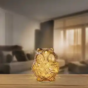 LED-Glaseule mit Timerfunktion, Ø ca. 12 cm