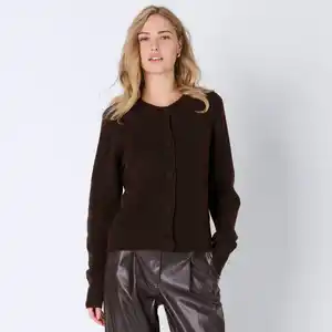 Damen-Cardigan mit Knopfleiste