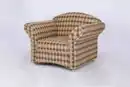 Bild 3 von Better Home Polstersessel Loretta, ca. 110 x 84 x 84 cm – Kariert & Braun