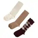 Bild 1 von UP2FASHION WOMEN Damen Kniestrümpfe 3er-Set, Beige, 35/38