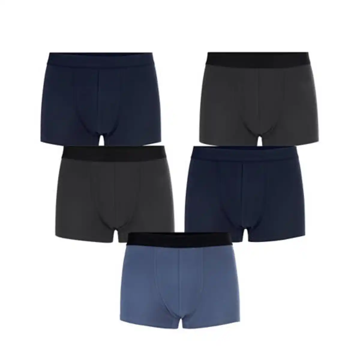 Bild 1 von UP2FASHION MEN Herren Retro-Pants 5er-Pack, Schwarz/Marine/Blau, M