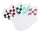 Bild 1 von 5 Paar Kinder-Tennissocken, Schachbretteinstrick