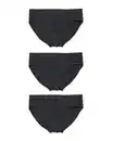 Bild 2 von 3er-Pack Herren-Slips schwarz