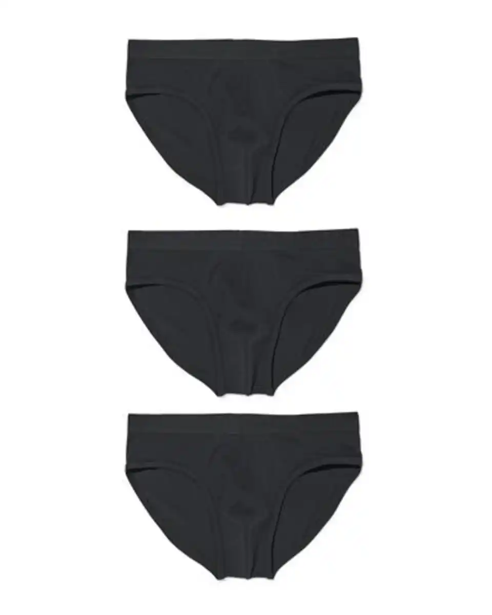 Bild 2 von 3er-Pack Herren-Slips schwarz