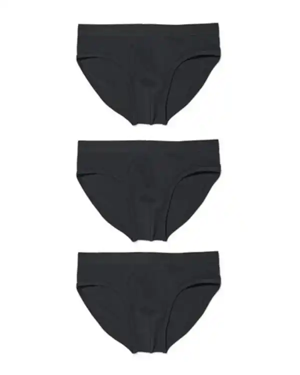 Bild 2 von 3er-Pack Herren-Slips schwarz