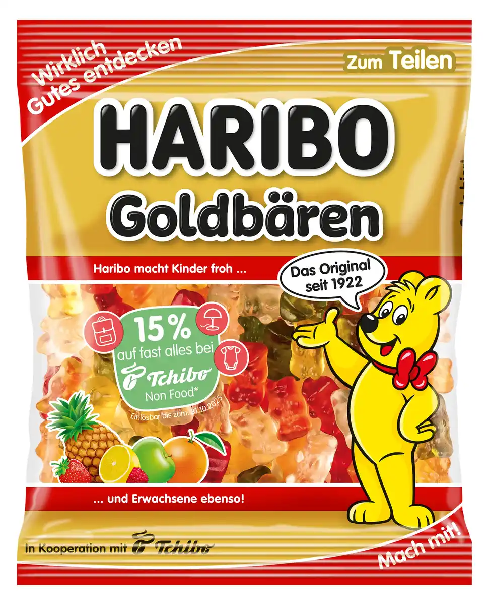 Bild 1 von Haribo Fruchtgummi Goldbären, 175 g