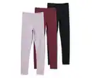 Bild 1 von 3 Kinder-Leggings, lila, rot, schwarz