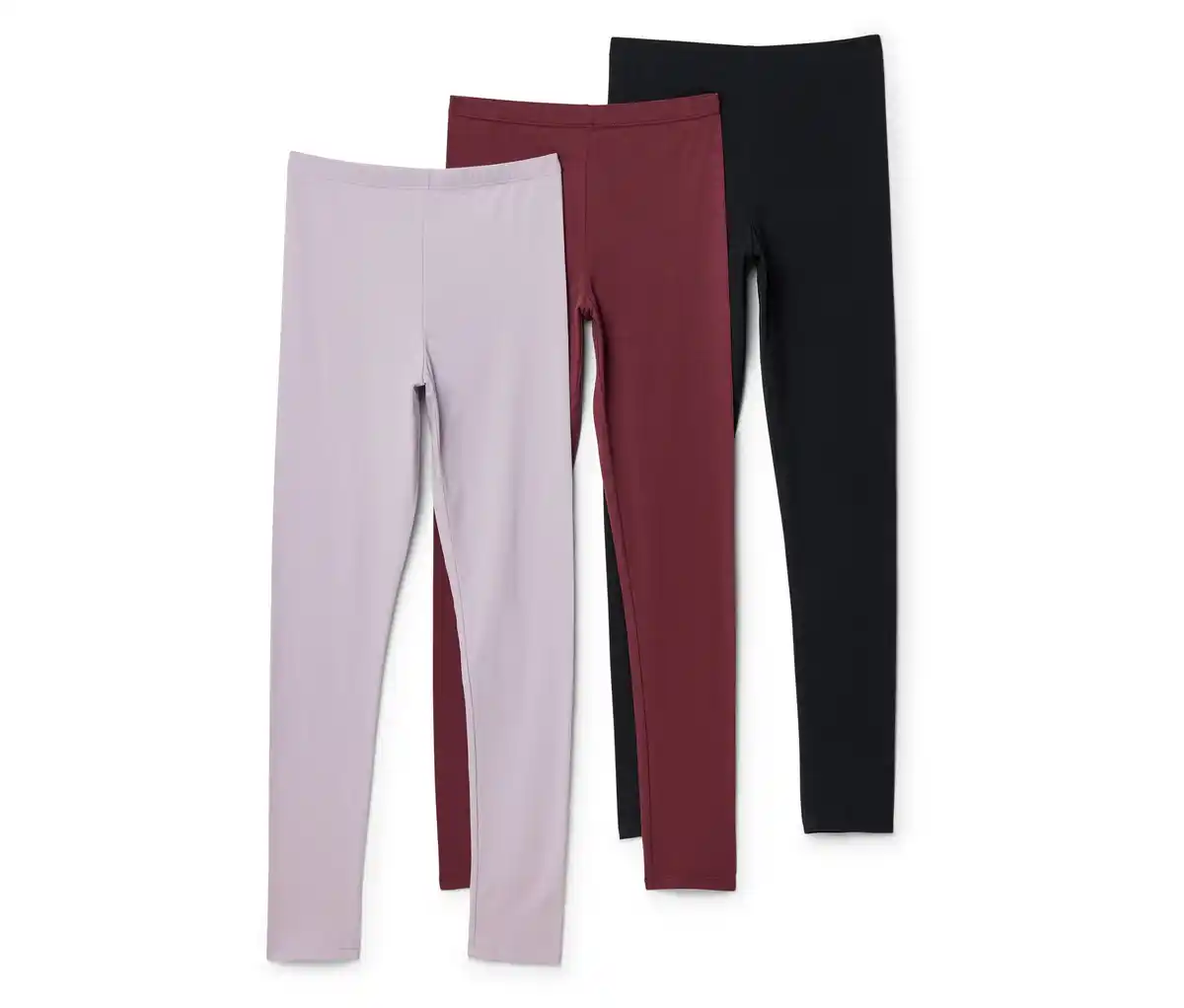 Bild 1 von 3 Kinder-Leggings, lila, rot, schwarz