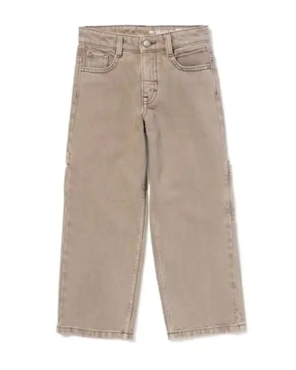 Bild 2 von Kinderjeans, Regular Fit braun
