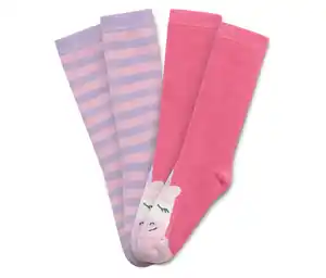 2 Paar Kinder-Gummistiefel-Socken, Einhorn