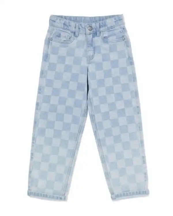 Bild 2 von Kinderhose, Regular Fit, kariert blau