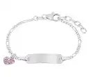 Bild 1 von Amor 925 Silber Kinder-Armschmuck »Herz und Figaro«