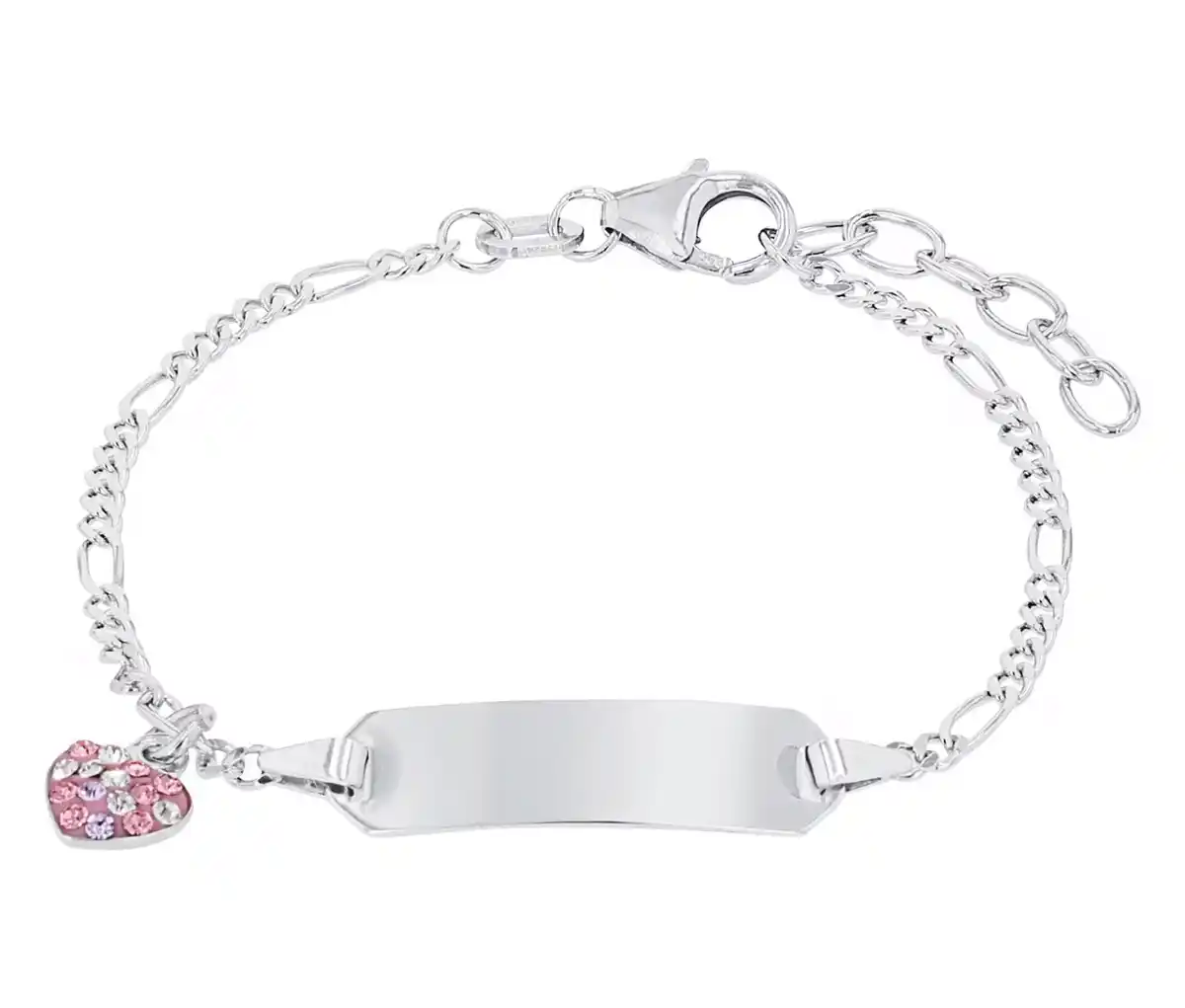 Bild 1 von Amor 925 Silber Kinder-Armschmuck »Herz und Figaro«