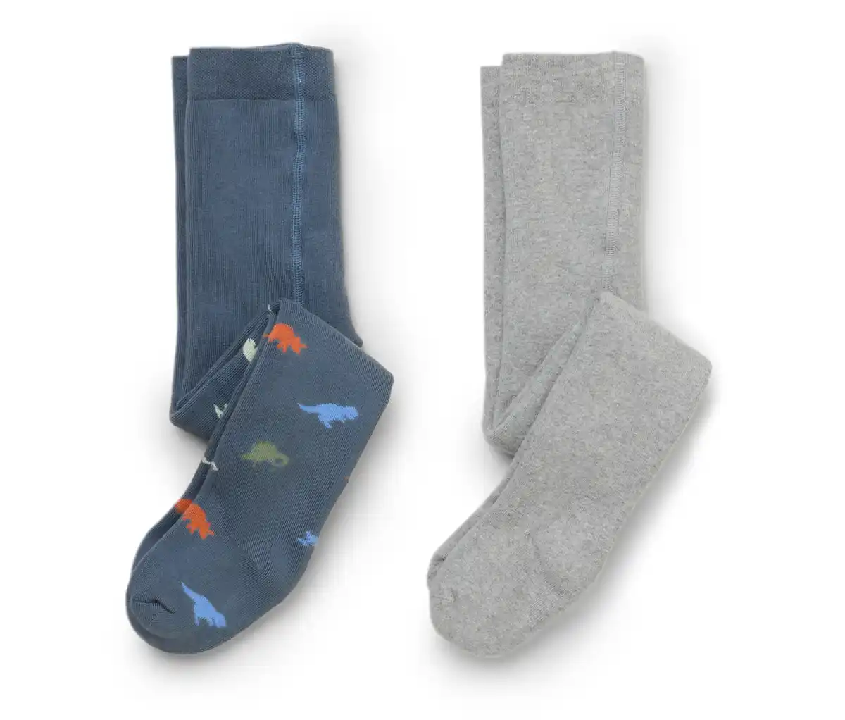 Bild 1 von 2 Kinder-Frottee-Strumpfhosen, mittelblau