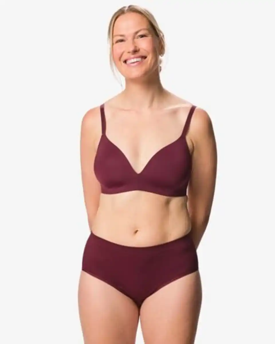 Bild 3 von Menstruations-Hipster, nahtlos, leichte Absorption dunkelrot