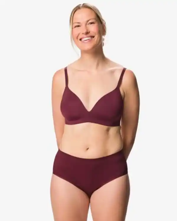 Bild 3 von Menstruations-Hipster, nahtlos, leichte Absorption dunkelrot