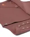 Bild 2 von Baby-Strampler zum Mitwachsen mit Rippenstruktur braun