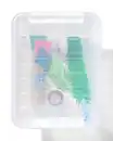 Bild 3 von Ordnungsbox London, 52 Liter, transparent 50 x 39 x 41 cm
