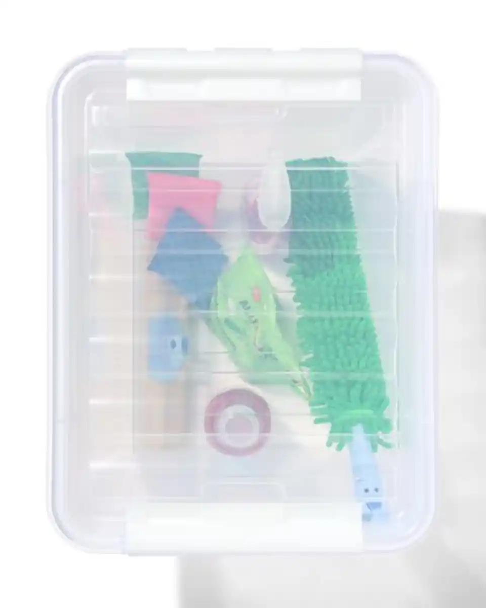 Bild 3 von Ordnungsbox London, 52 Liter, transparent 50 x 39 x 41 cm