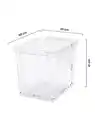 Bild 2 von Ordnungsbox London, 52 Liter, transparent 50 x 39 x 41 cm