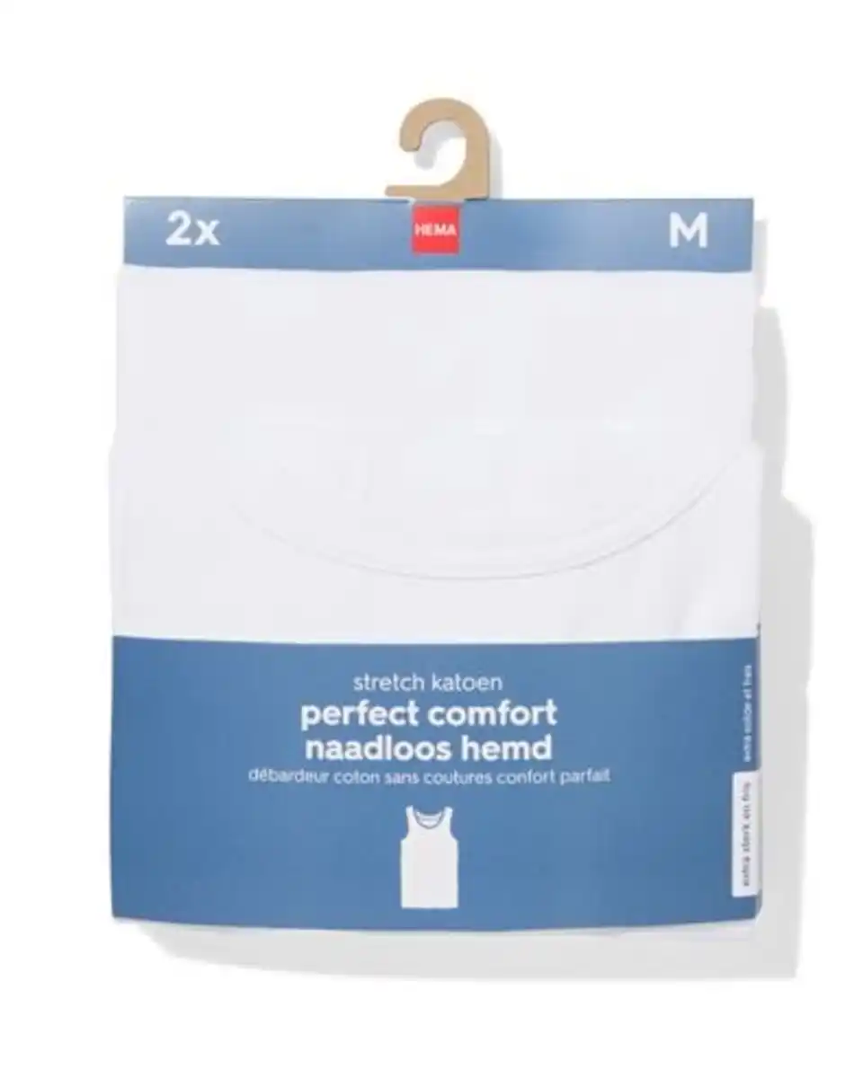 Bild 3 von Herrenhemden, Perfect Comfort, nahtlos – 2 Stück weiß