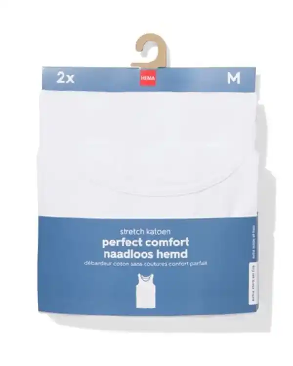 Bild 3 von Herrenhemden, Perfect Comfort, nahtlos – 2 Stück weiß