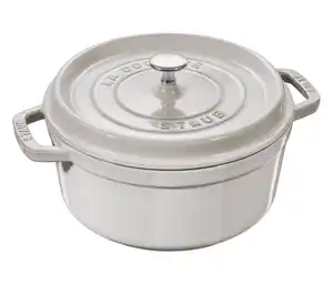 STAUB »Cocotte 26«, weiß, ca. 5,2 l