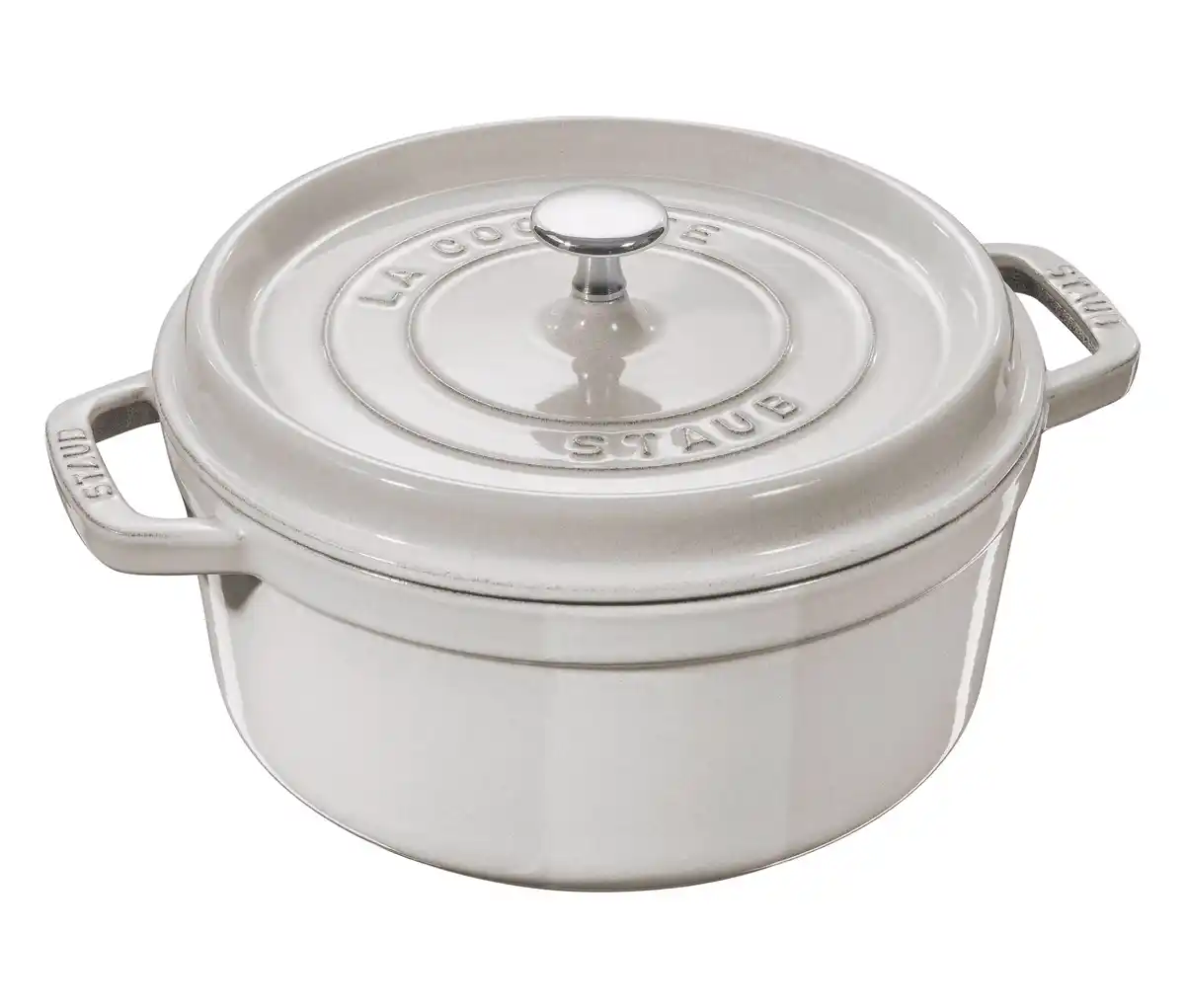 Bild 1 von STAUB »Cocotte 26«, weiß, ca. 5,2 l