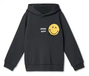 Kinder-Sweatshirt-Hoodie SMILEYWORLD® mit angerauter Innenseite
