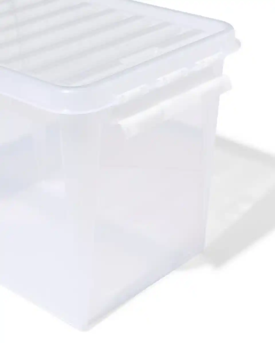 Bild 4 von Ordnungsbox London, 52 Liter, transparent 50 x 39 x 41 cm