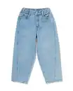 Bild 2 von Kinderjeans, Barrel Fit hellblau