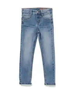Kinderhose, Slim Fit mittelblau