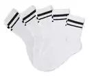 Bild 1 von 5 Paar Kinder-Tennissocken, weiß
