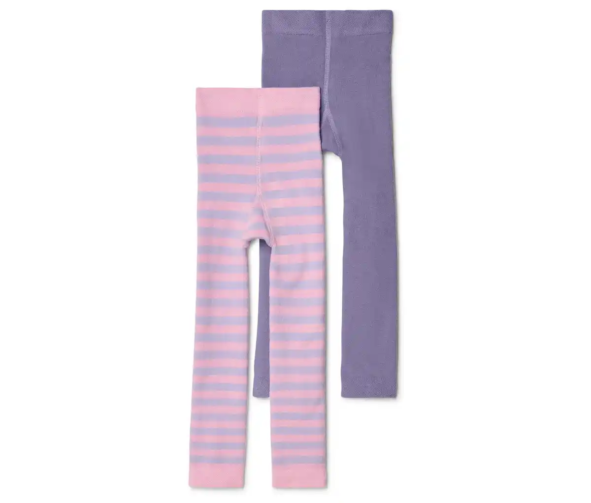 Bild 1 von 2 Kinder-Frottee-Strickleggings, rosa
